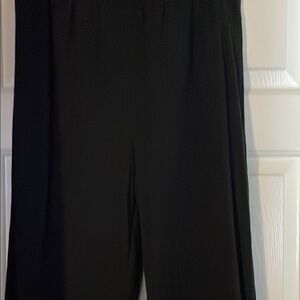 Soft surroundings Chic Black Wide-Leg Pants